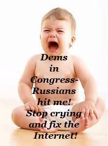 Dems cryiny about Russia