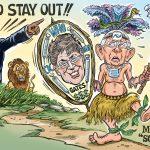 Ben Garrison's image of Bill and Fauci
